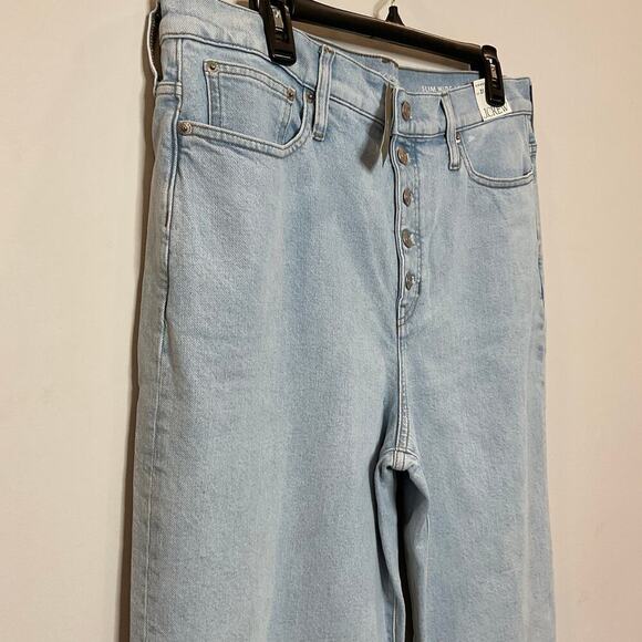 J. Crew Full-length‎ slim wide-leg jean in Doriel wash NWT - Picture 5 of 7
